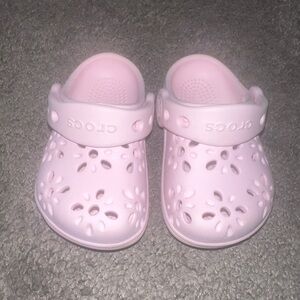 Toddler classic floral cut-out clog C5